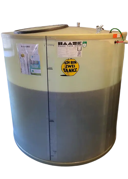 Freigestellter Tank von HAASE Tank GmbH