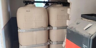 Batterietank aus Kunststoff